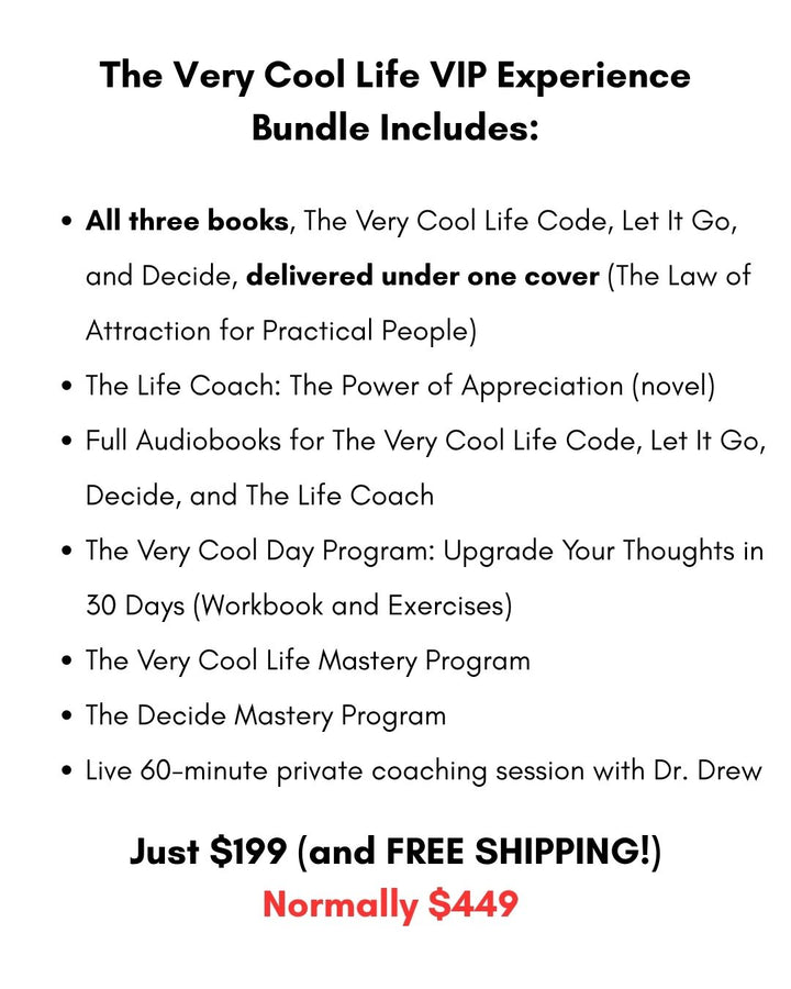 The Very Cool Life VIP Experience Bundle (with live coaching!)