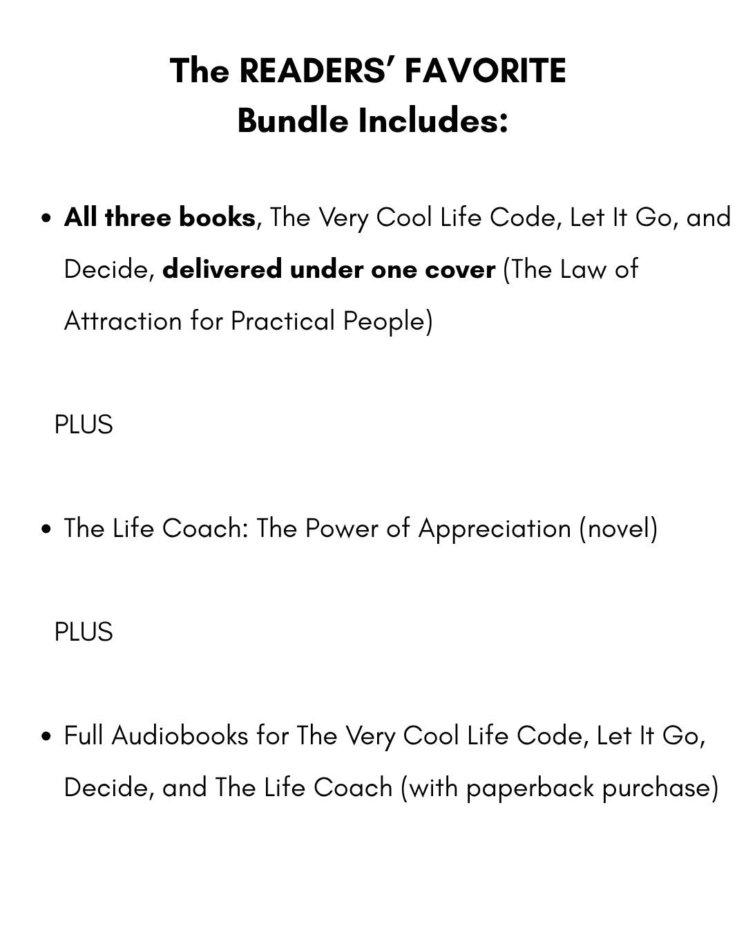Readers' Favorite Bundle